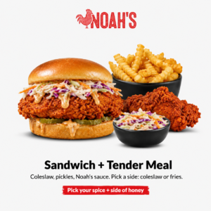 Sandwich + Tender Meal
