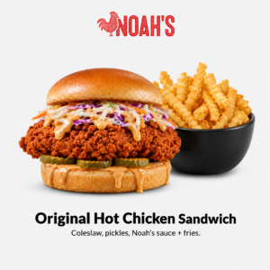 ORIGINAL HOT CHICKEN SANDWICH