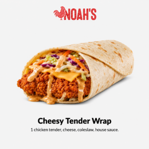 Cheesy Tender Wrap