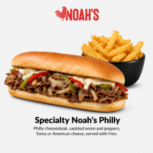 Specialty Noah's Philly (10" sandwich)
